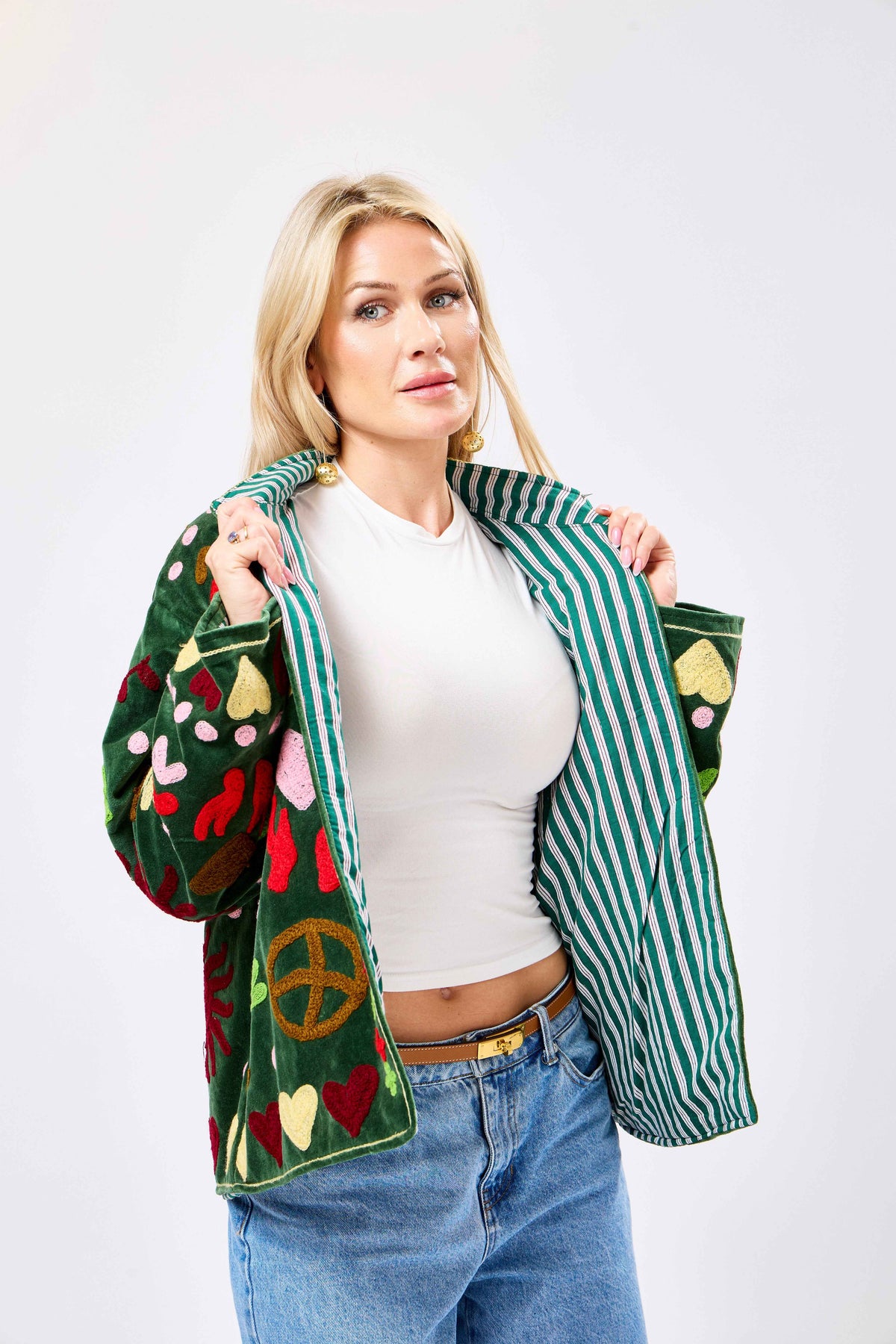 Verdara Short Velvet Jacket