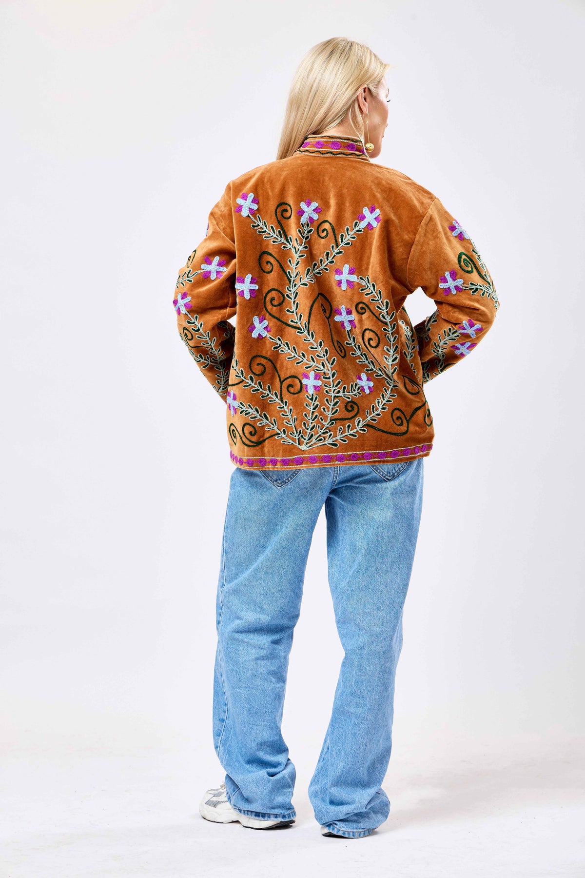 Vireza Short Velvet Jacket