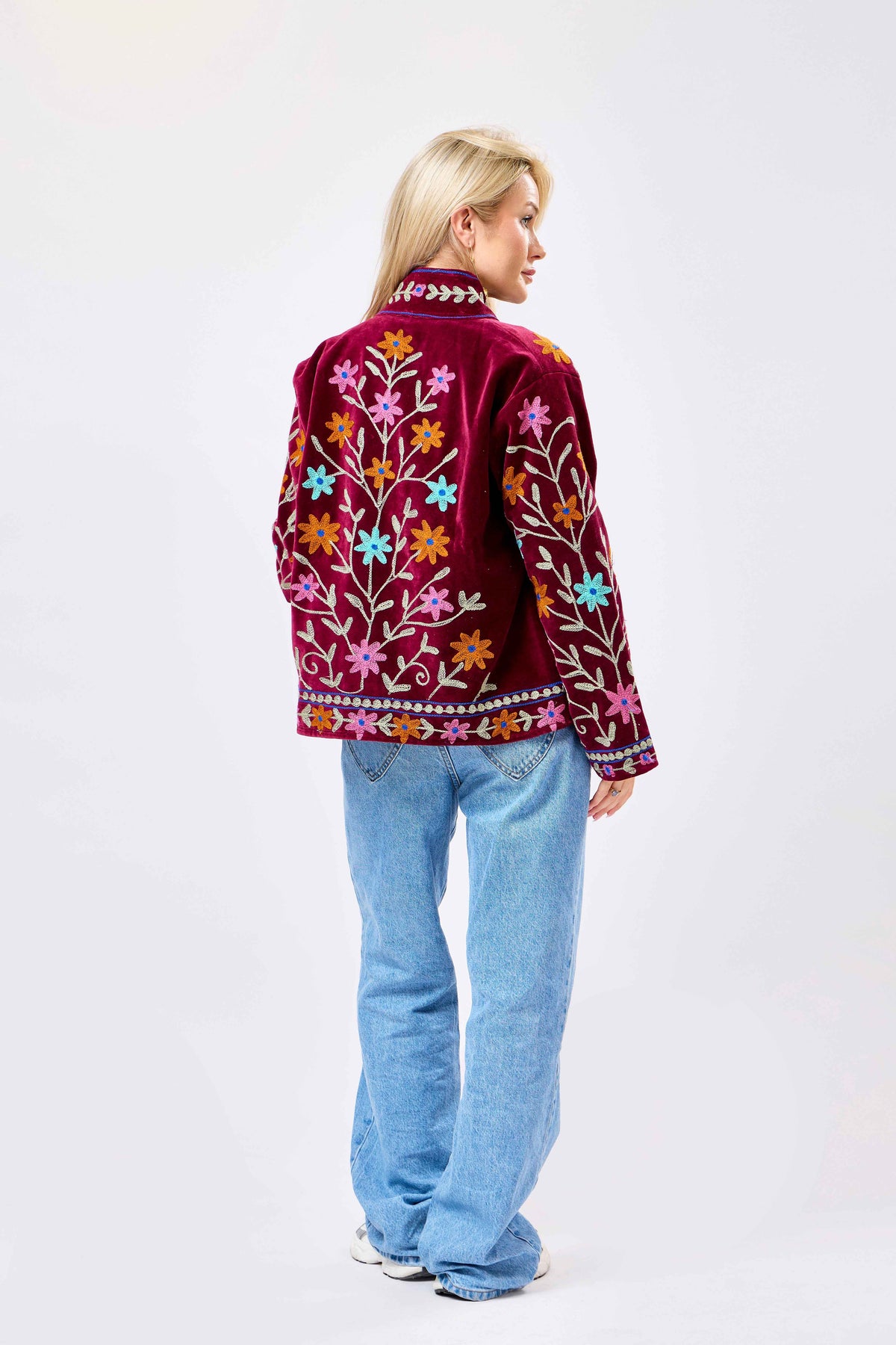Marvielle Short Velvet Jacket
