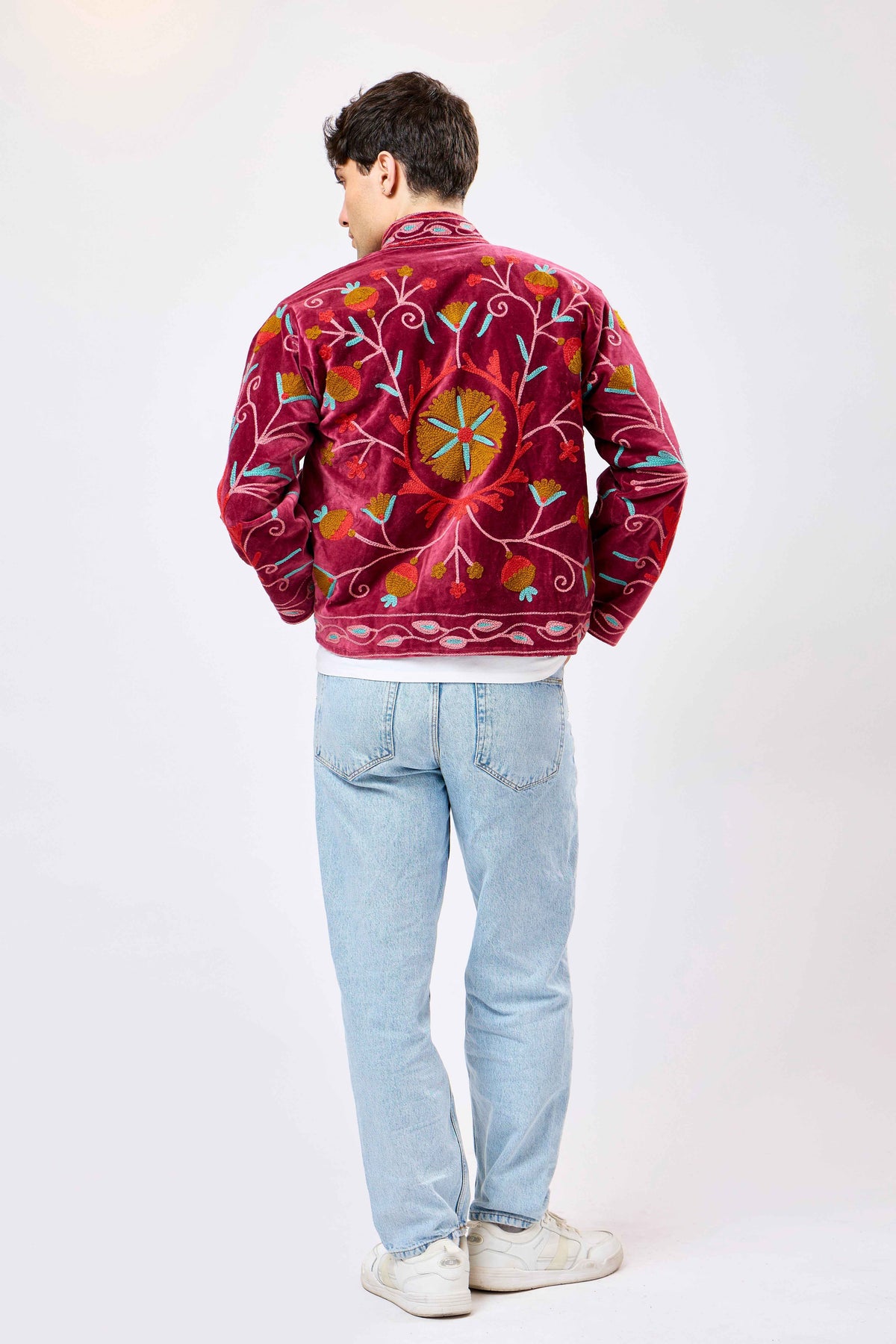 Velmora Short Velvet Jacket
