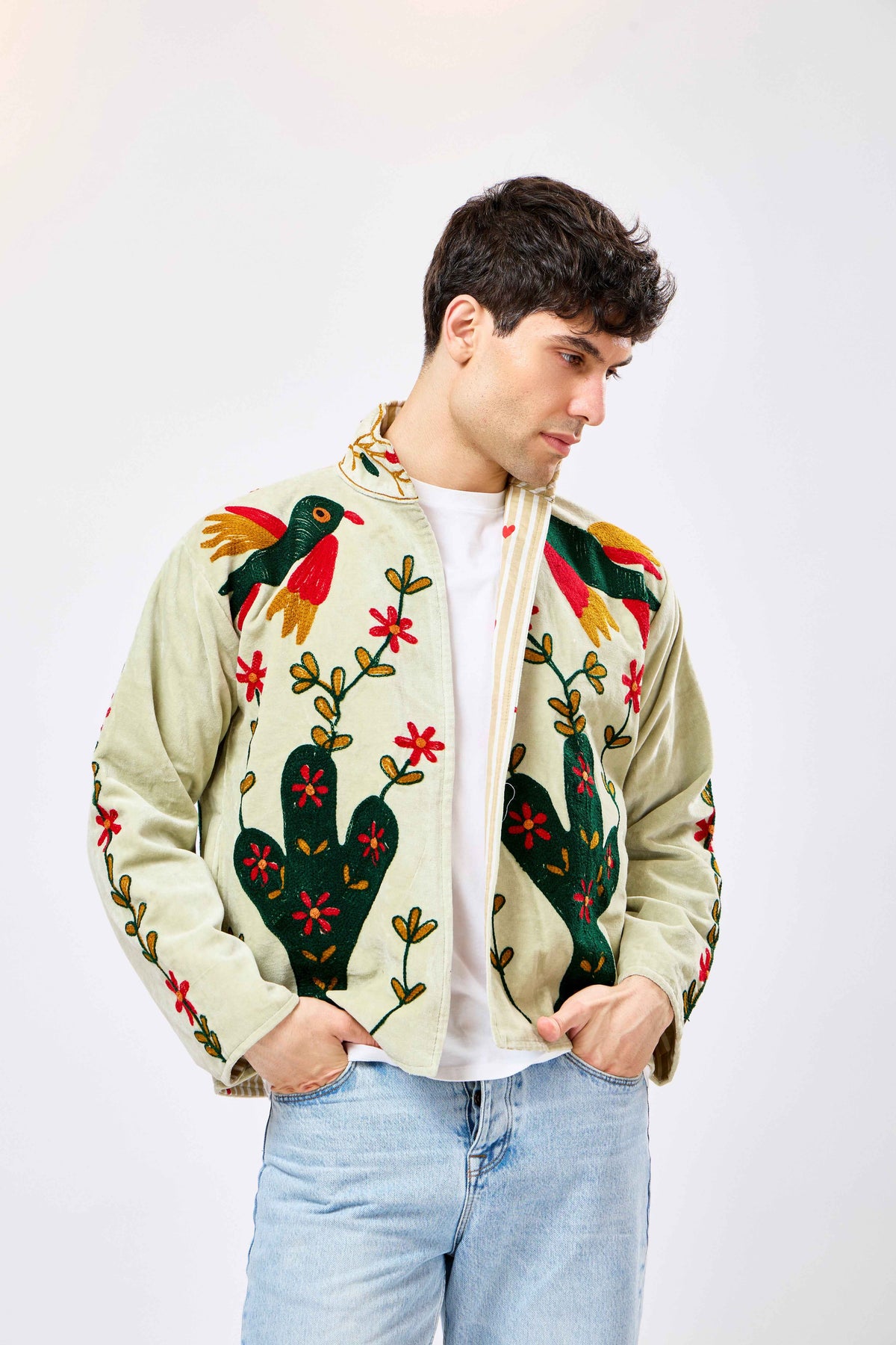 Calyros Short Velvet Jacket