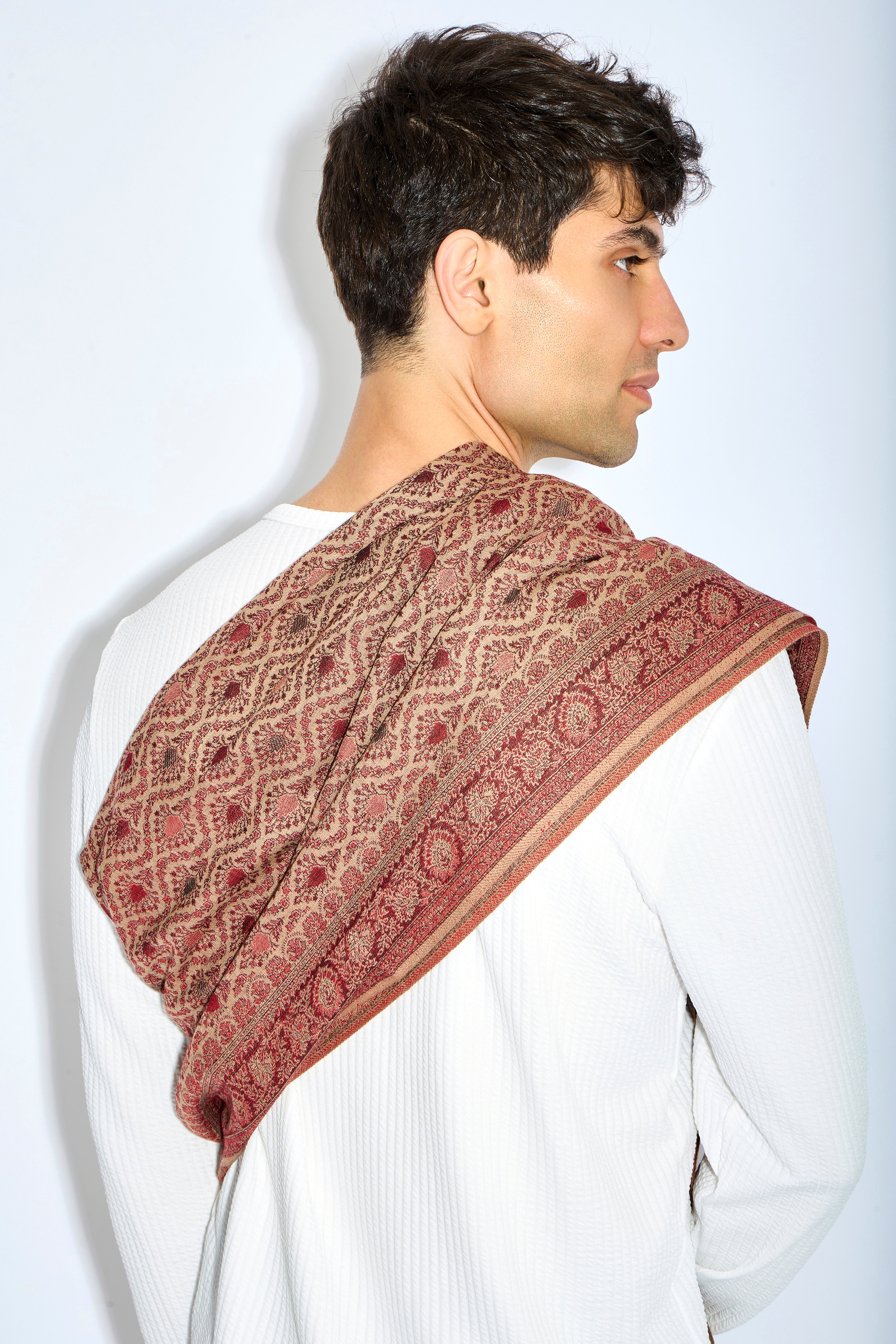 Eldorin - Fine Wool Pashmina Shawl - The Gaia World