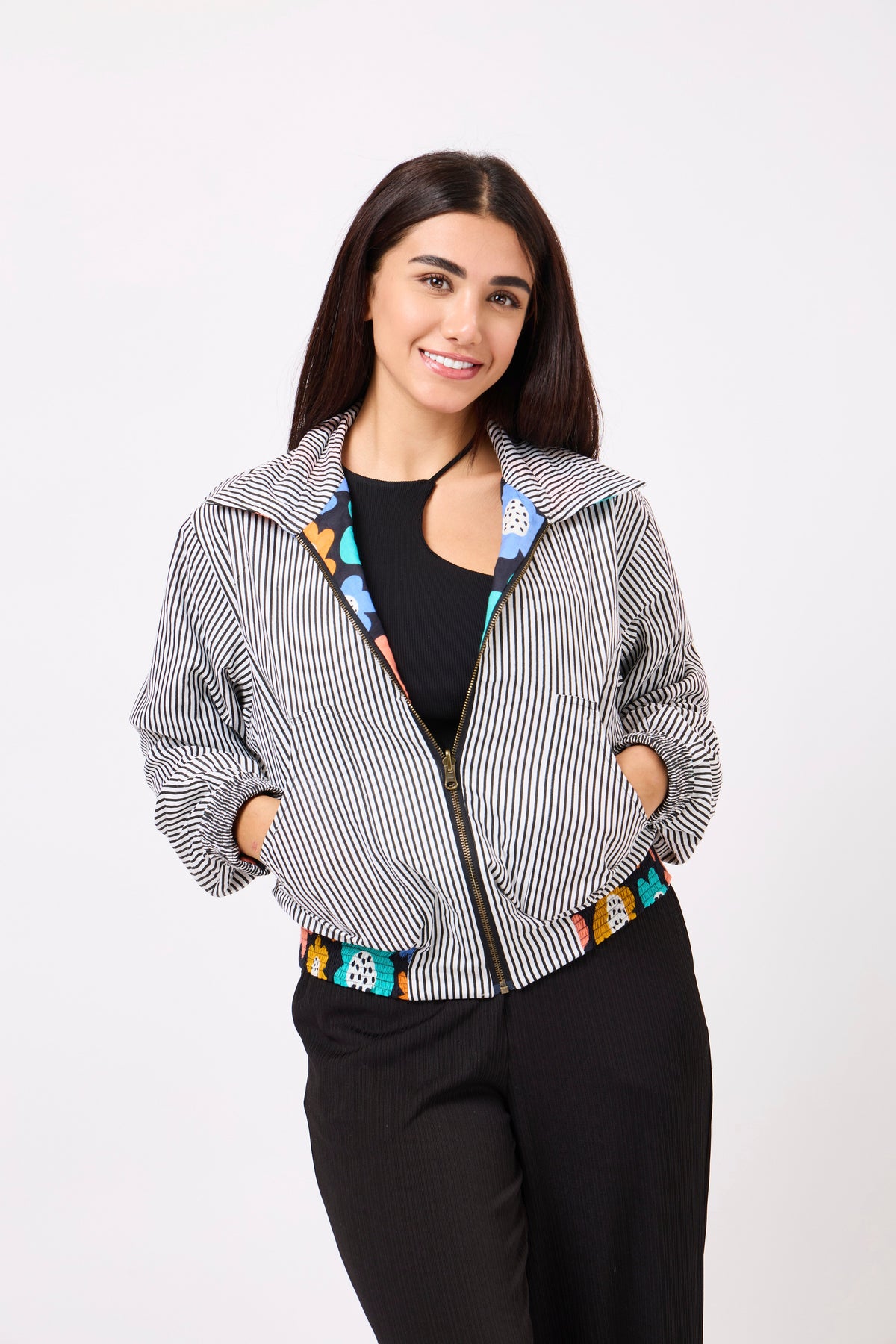 Bloom Bomber Jacket - MIXD