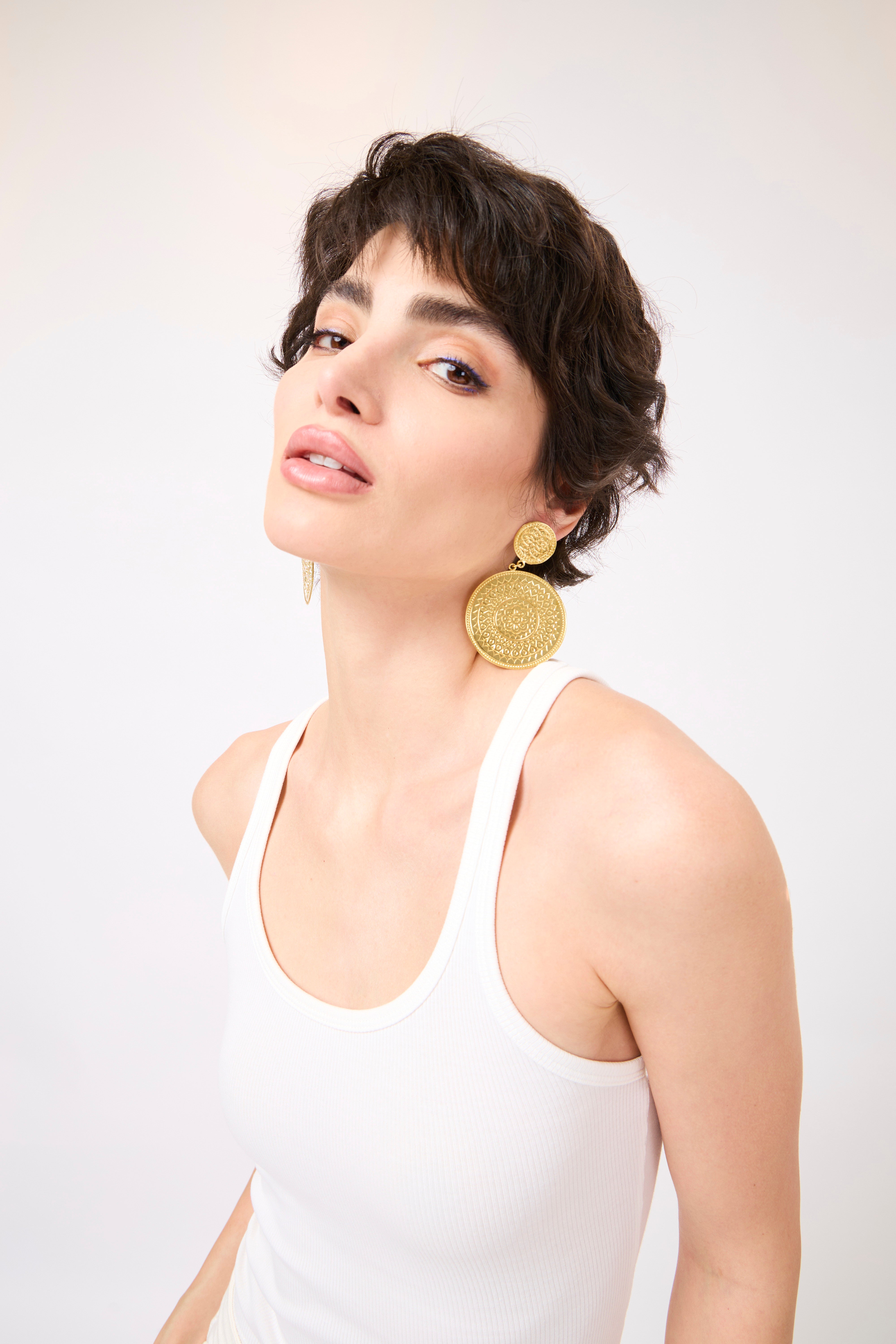 Elegance Collection: Mandala Earrings