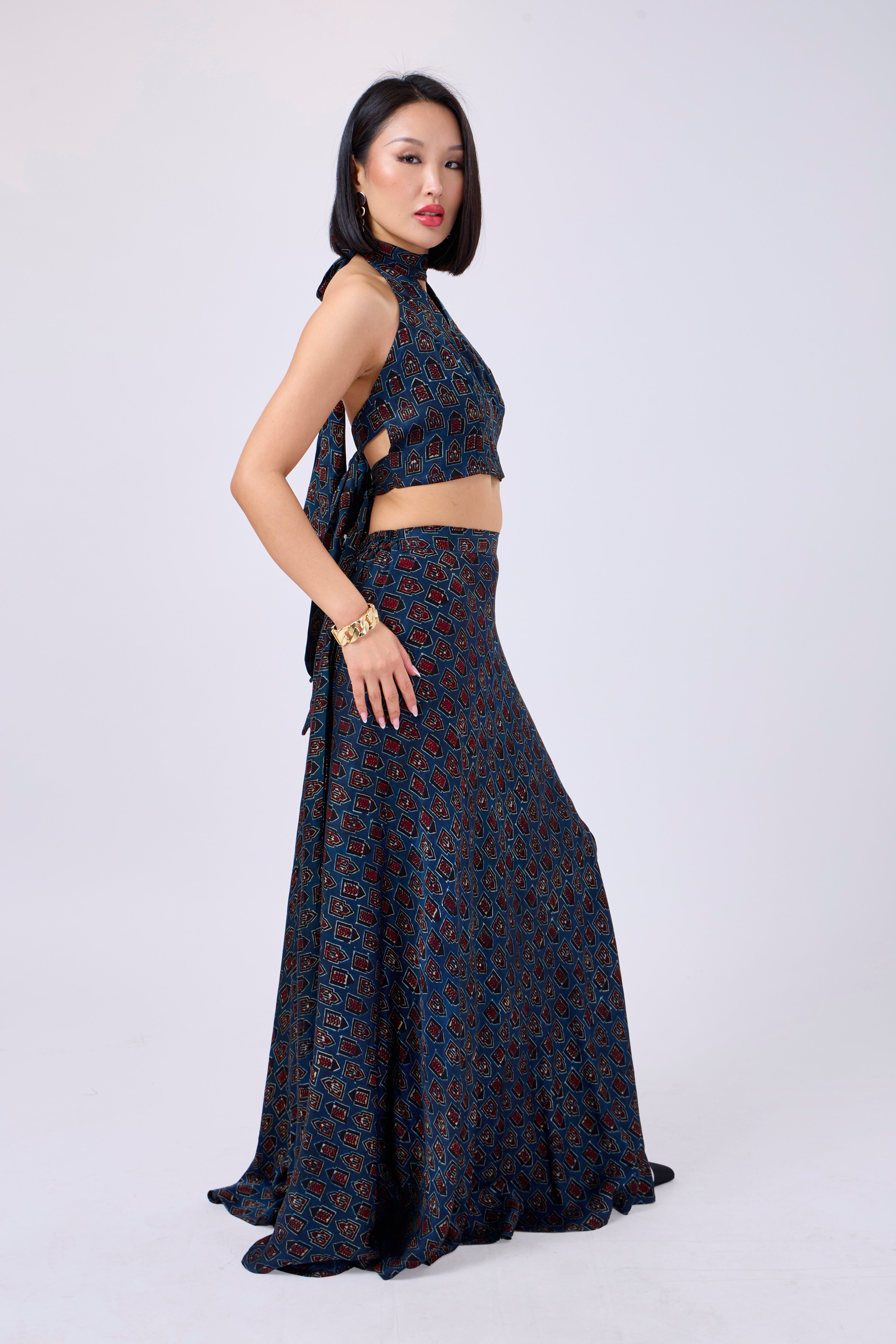 Introducing Ocean Breeze: Luxe Pure Modal Silk Co-ord set
