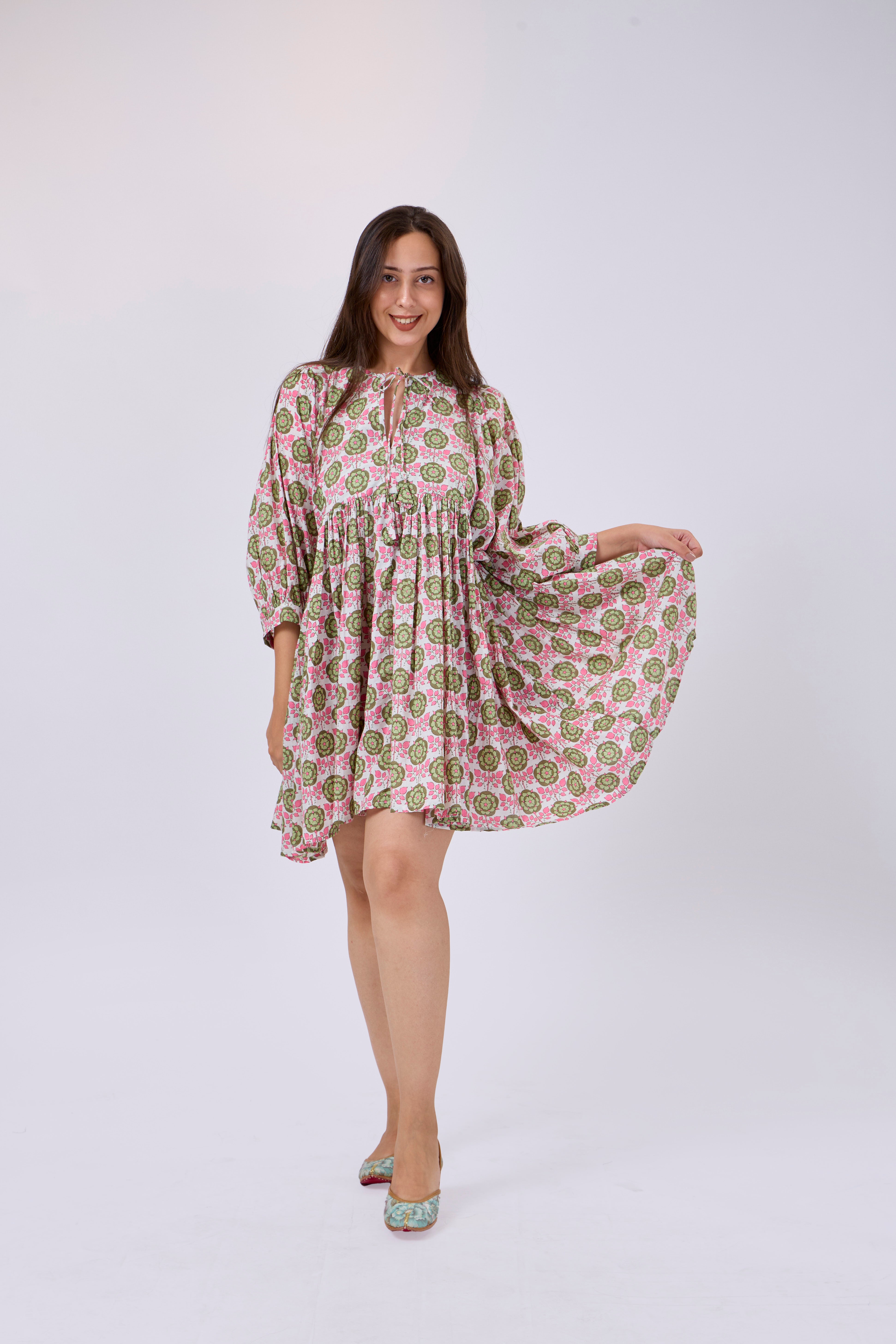 Introducing the Frilla Dress: A Handcrafted Masterpiece