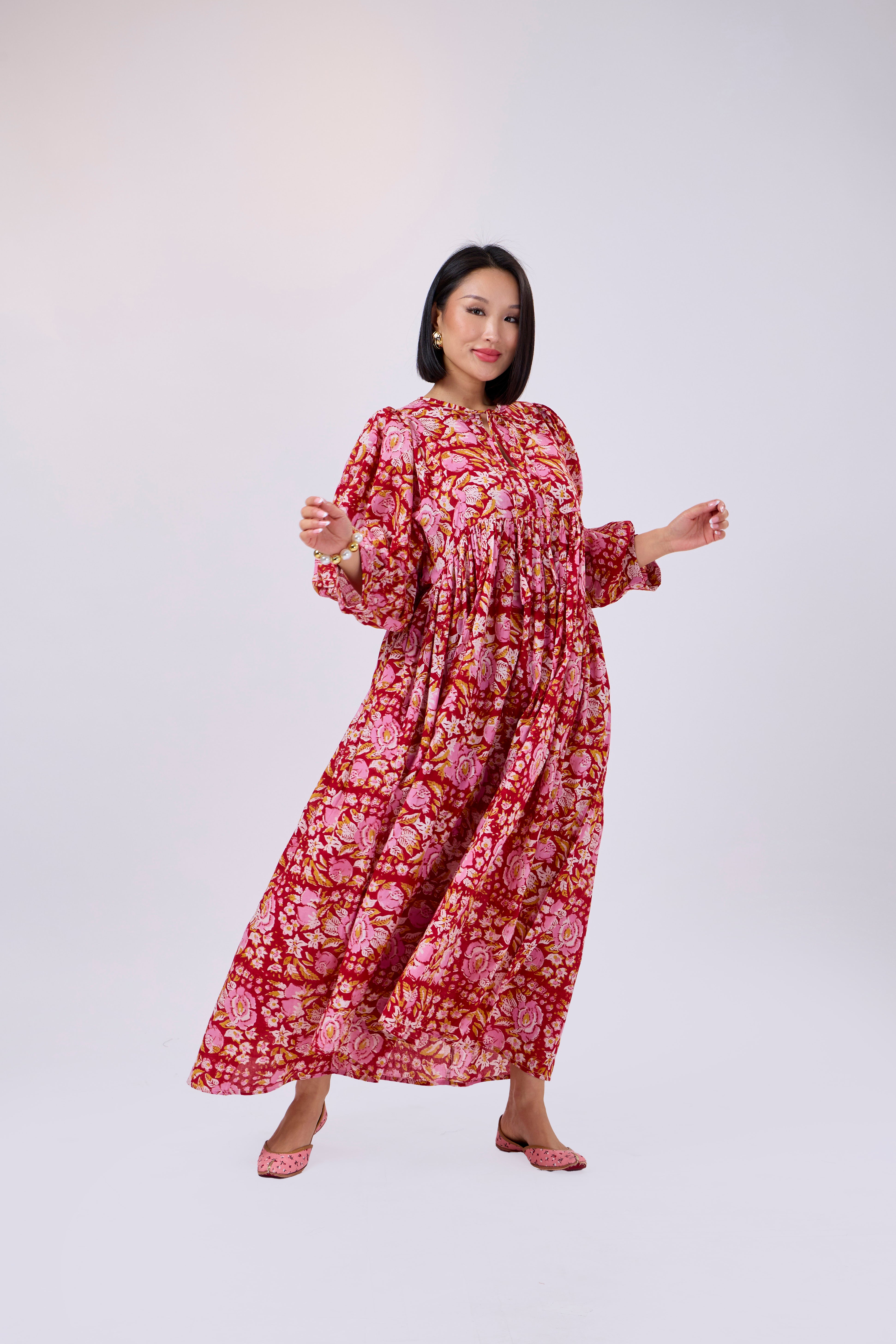 Introducing the Frillina Dress: Elegant and Flowy