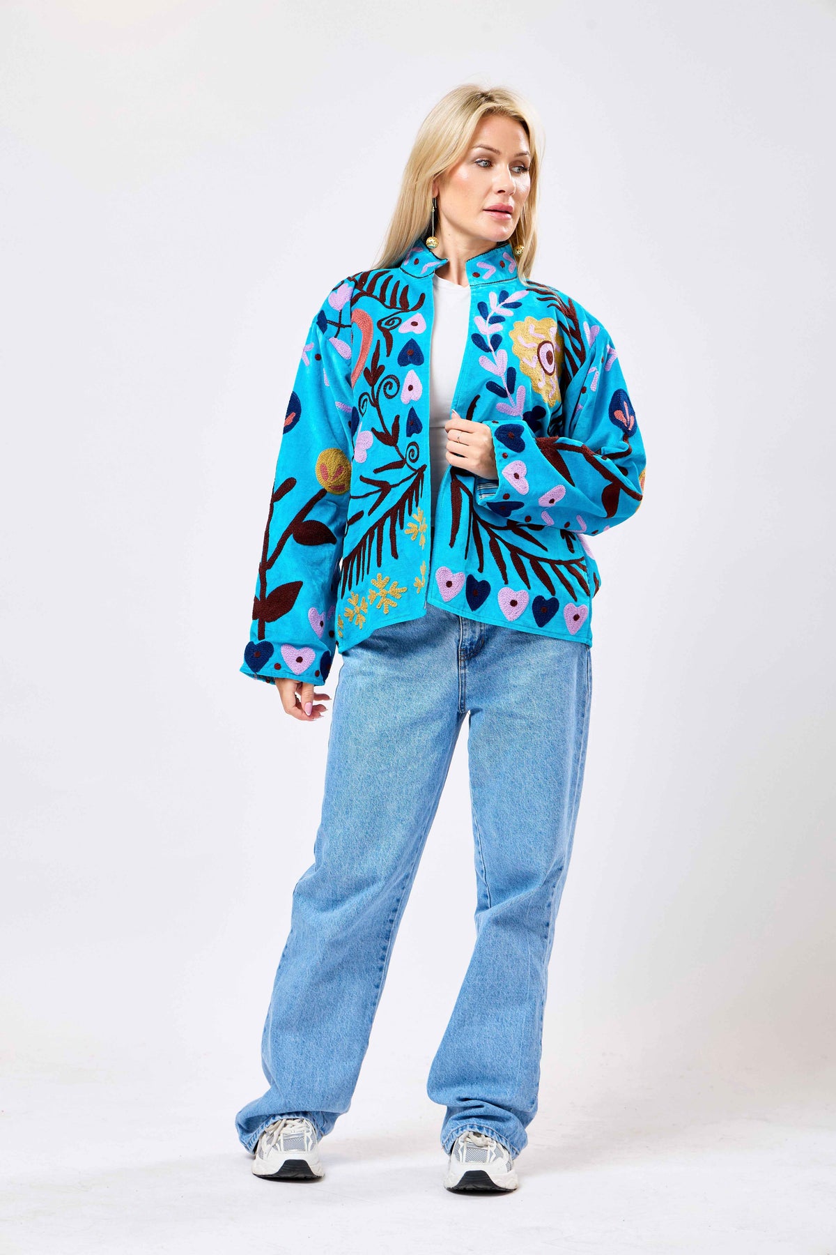Zyrella Short Velvet Jacket