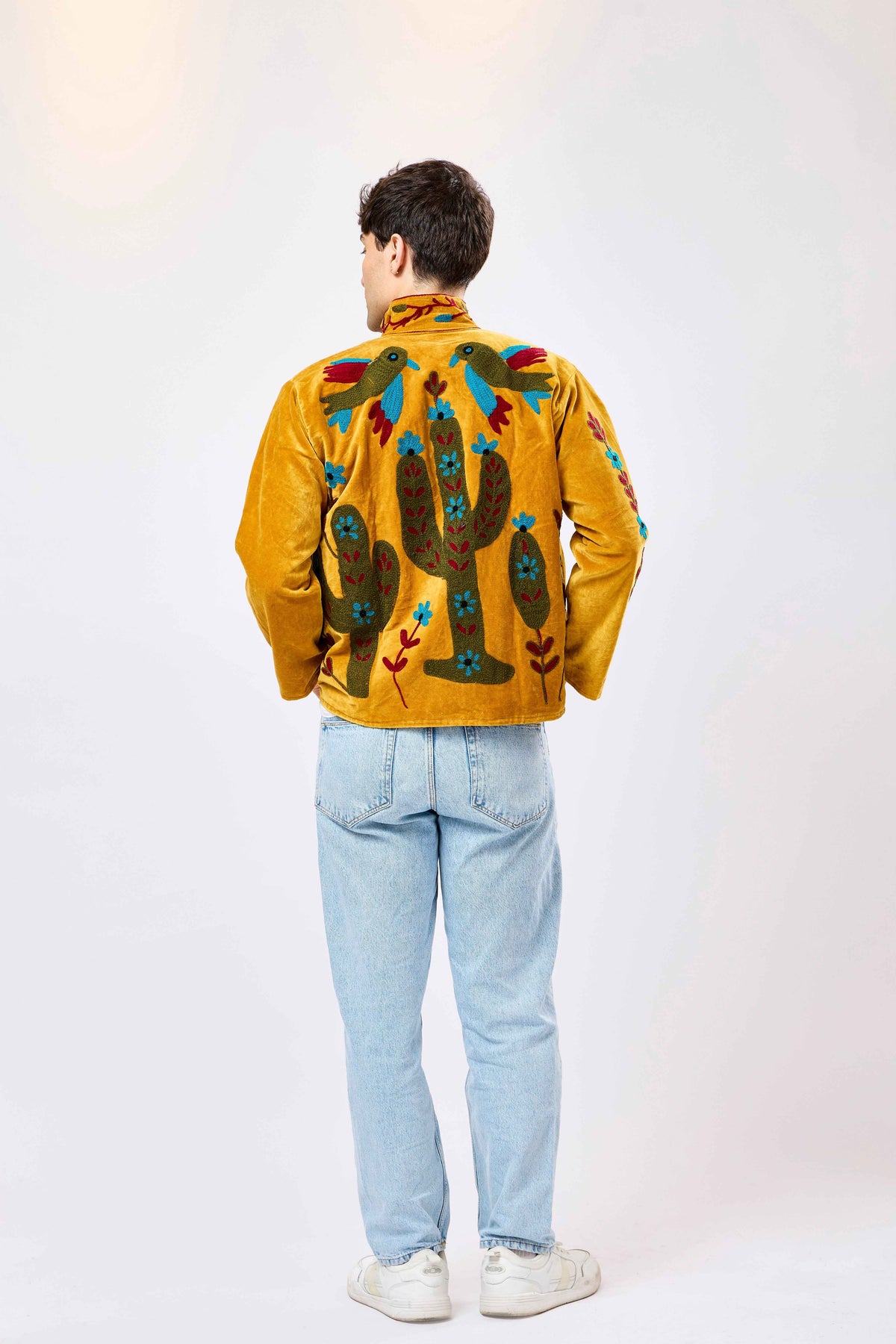Aurevyn Short Velvet Jacket