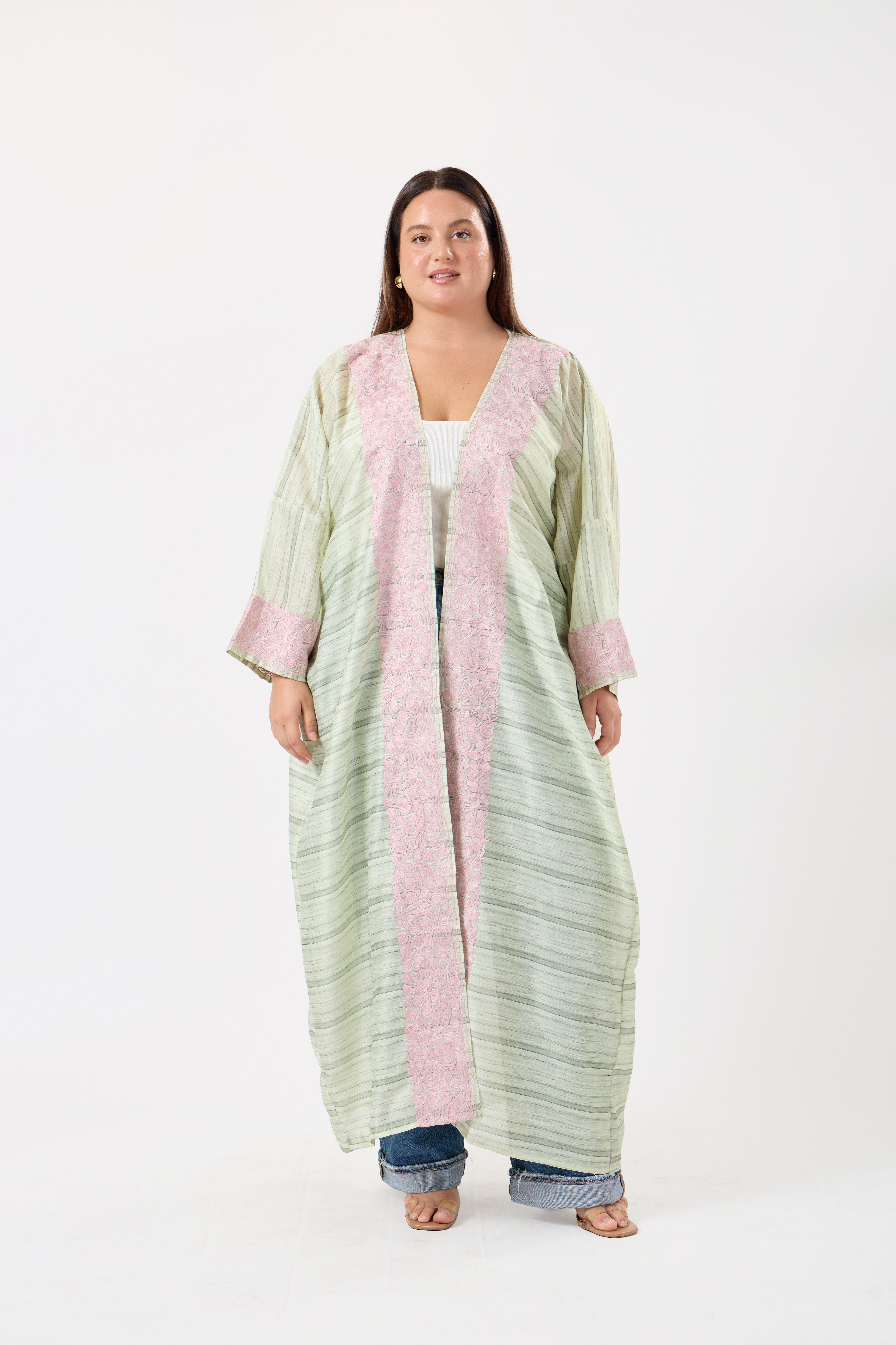 Kashmira: Luxe Pure Silk Kimono