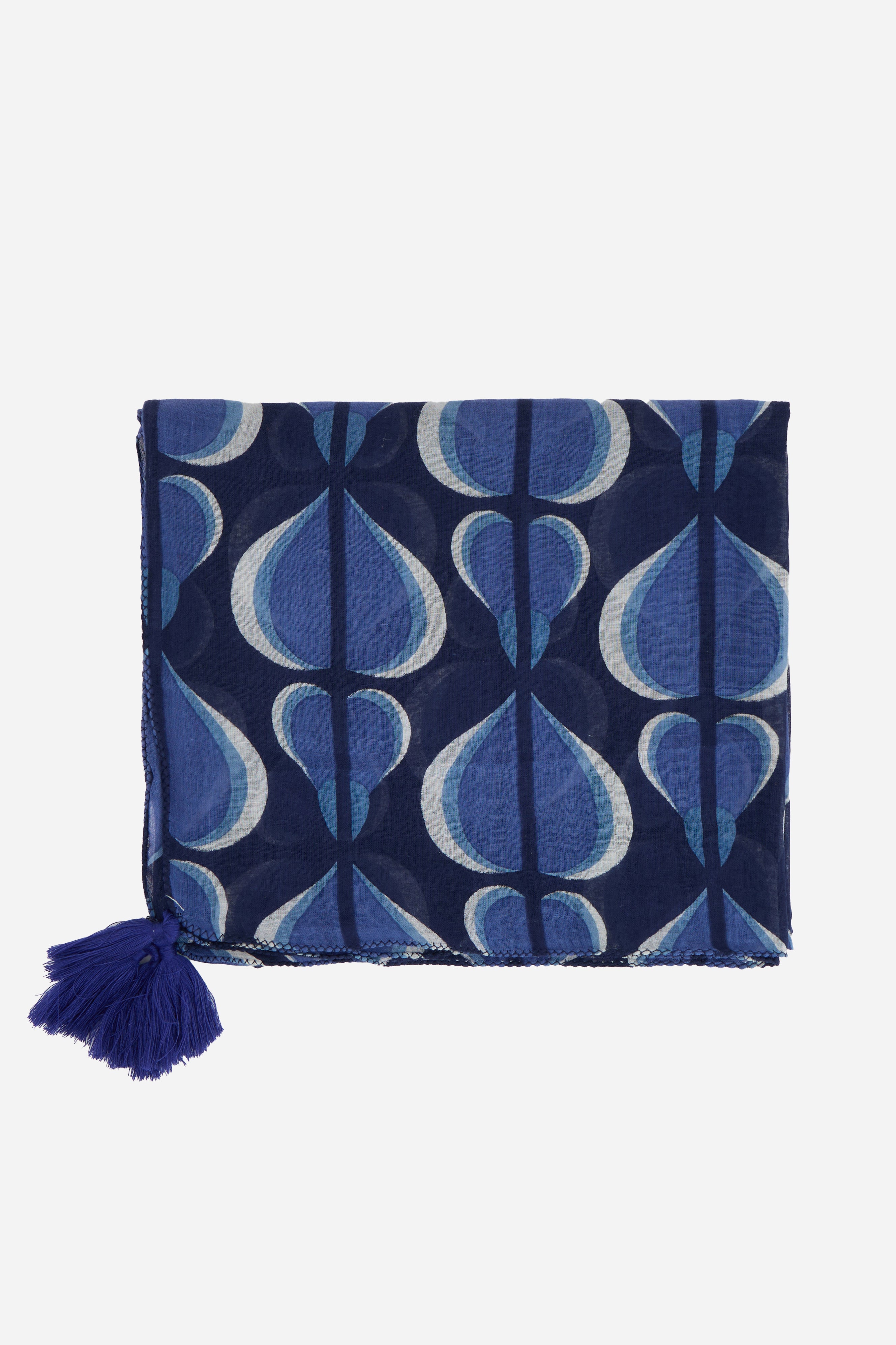 Handwoven Heritage Collection: Midnight Sky Stole