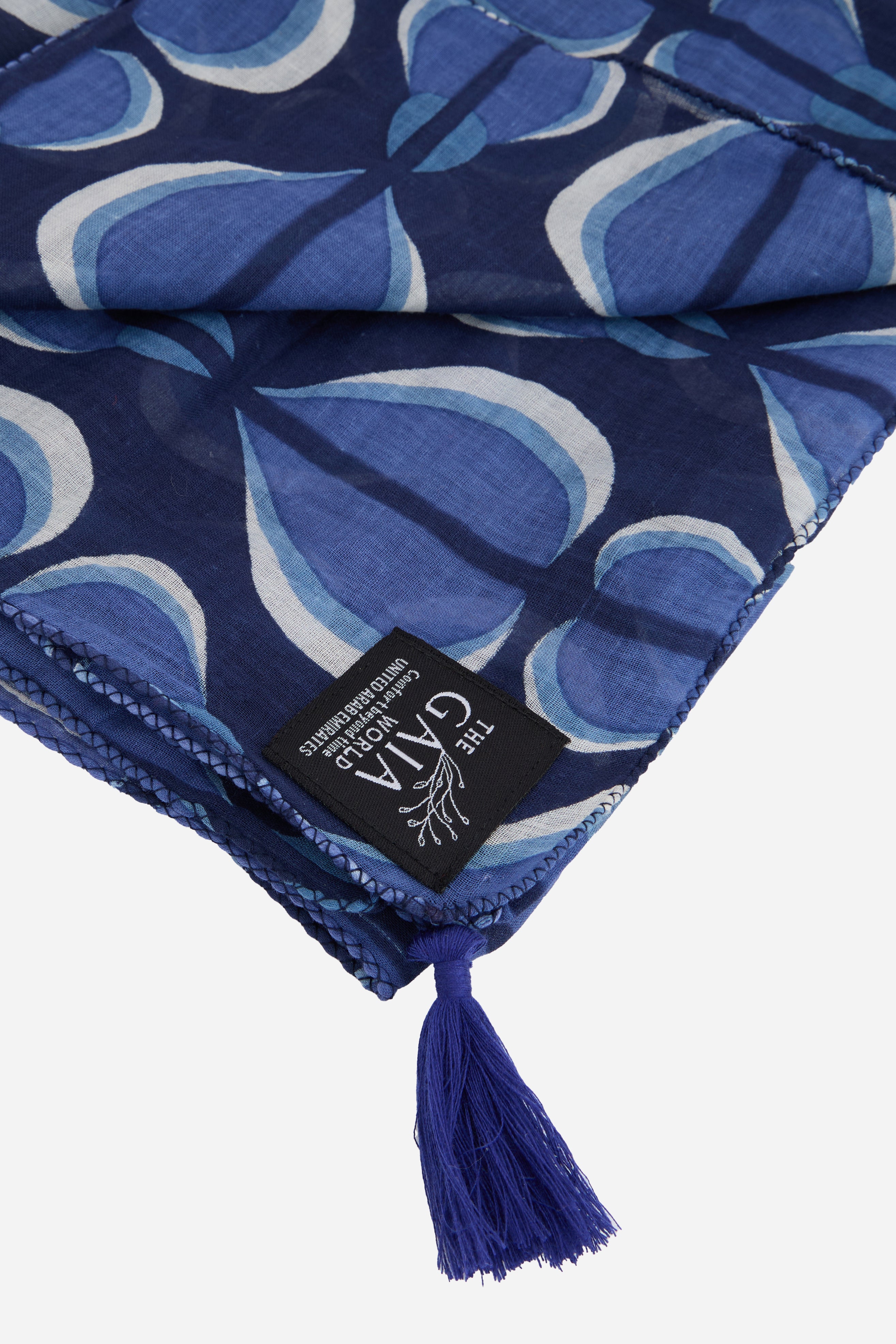 Handwoven Heritage Collection: Midnight Sky Stole